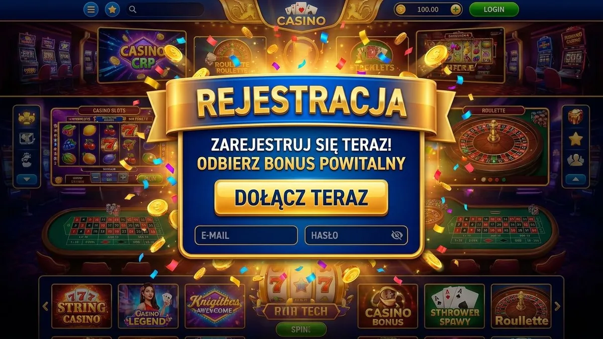 Rejestracja z bonusem